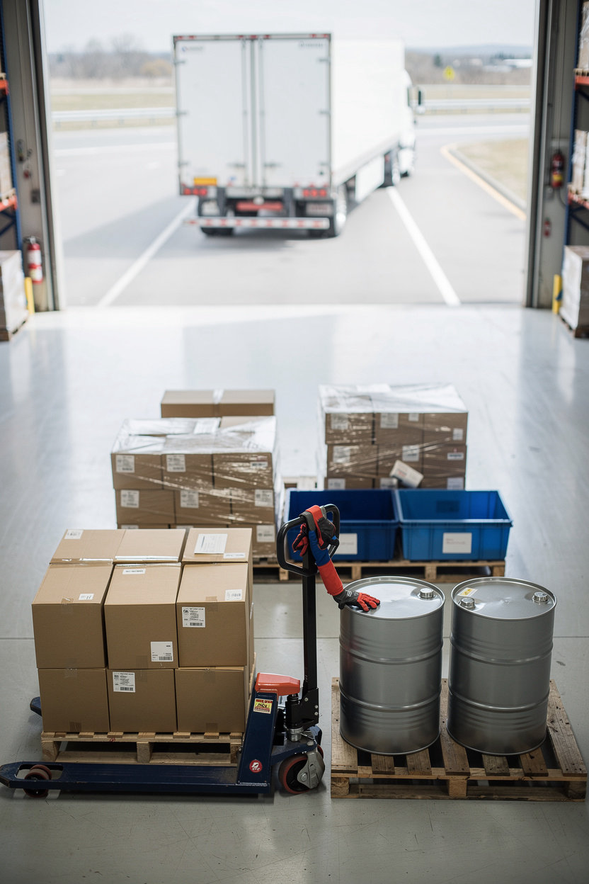Mike Transportation Corp professional freight hauling services showing trucks and logistics operations in Kearny, NJ