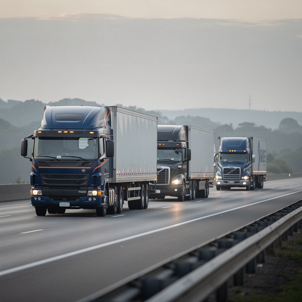 Mike Transportation Corp freight truck services for general cargo hauling across Northeast interstate routes